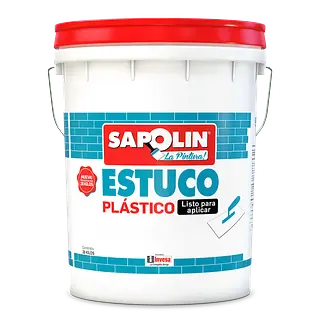 Estuco Plastico Interior 28kl Sapolin
