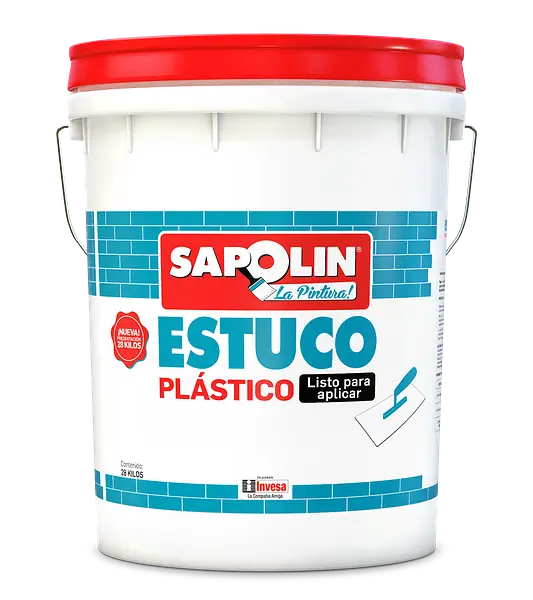 Estuco Plastico Interior 28kl Sapolin