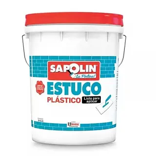 Estuco Plastico Exterior 28kl Sapolin
