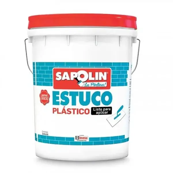 Estuco Plastico Exterior 28kl Sapolin