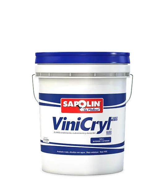 Vinicryl Blanco Real 1 X2.5gl Sapolin