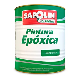 Pintura Epoxica Negra Gl Sapolin