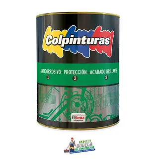 Anticorrosivo Acabado Negro Mate 1/4 Colpinturas