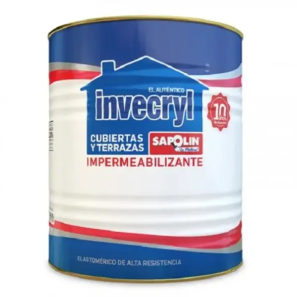 Invecryl Ctas/Tzas Impez Blanco 1/4 Sapolin