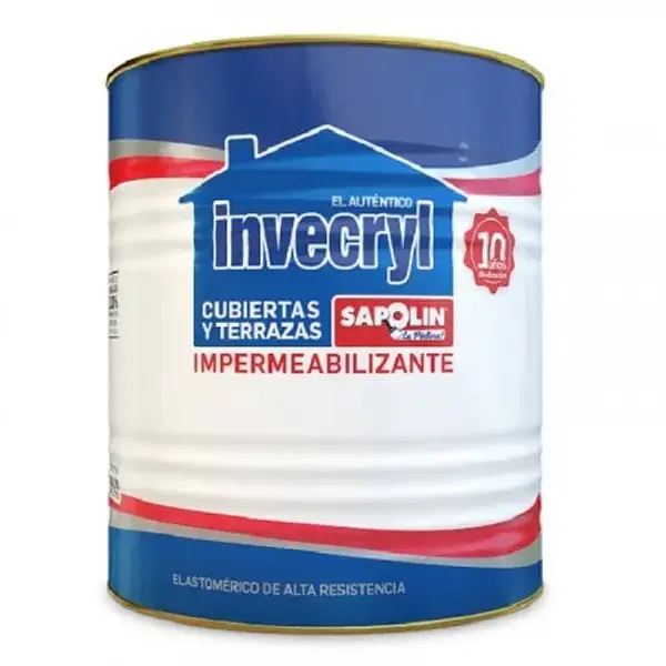 Invecryl Ctas/Tzas Impez Gris 1/4 Sapolin