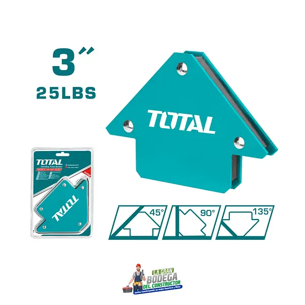 Soporte Soldadura 3" 25lb Total