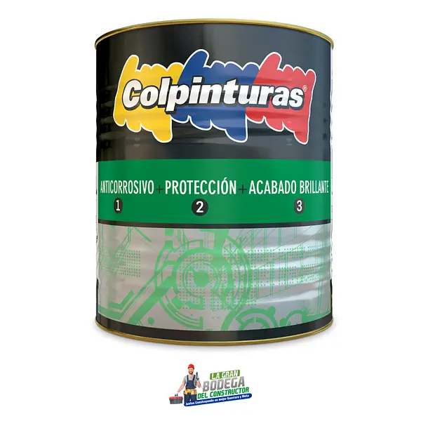 Anticorrosivo Acabado Gris Gl Colpinturas