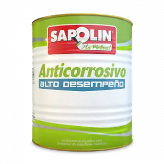 Anticorrosivo Ad Cromatozinc Verdeoliva 1/4sapolin