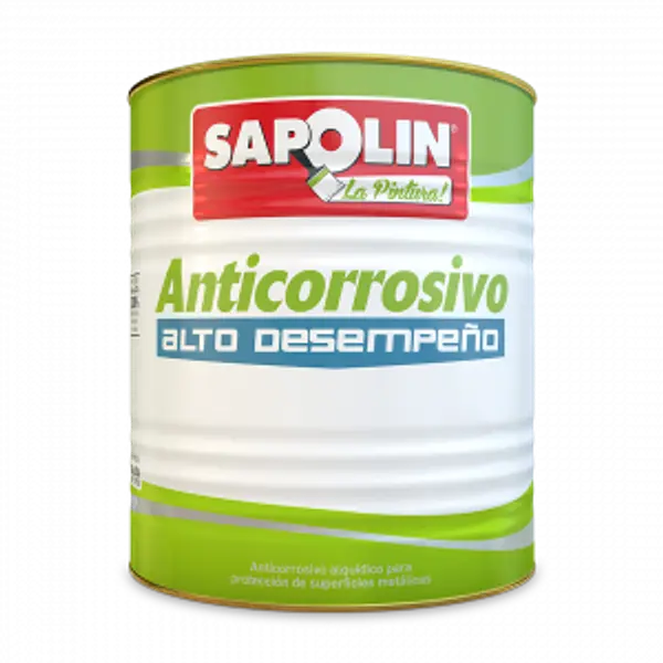 Anticorrosivo Ad Cromatozinc Verdeoliva 1/4sapolin