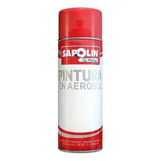 Aerosol Altas/Temp Negro 8oz Sapolin