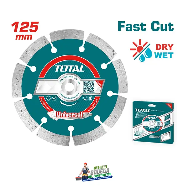 DISCO DIAMANTADO 5 X7/8 TOTAL