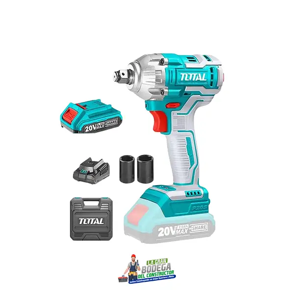 PISTOLA IMPACTO 1/2 500W 20V TOTAL